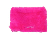 画像をギャラリービューアに読み込む, 新品未使用 CHROME HEARTS クロムハーツ ファーポーチ ダガージップ スクロールラベルロゴ金具 ピンク シルバー925 シルバー金具 中古 4b007683