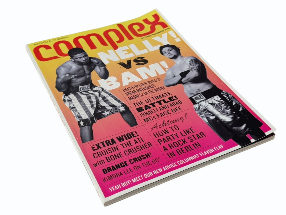 Complex Magazine Complex Magazine HIPHOP Magazine Book 2004 OCTOBER NOVEMBER Good Condition Used 4b006784