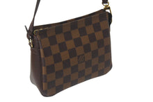 画像をギャラリービューアに読み込む, 極美品 LOUIS VUITTON ルイヴィトン ハンドバッグ ダミエ トゥルース メイクアップ N51982 ブラウン 中古 4b001186