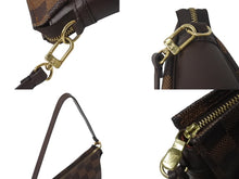 画像をギャラリービューアに読み込む, 極美品 LOUIS VUITTON ルイヴィトン ハンドバッグ ダミエ トゥルース メイクアップ N51982 ブラウン 中古 4b001186