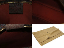 画像をギャラリービューアに読み込む, 極美品 LOUIS VUITTON ルイヴィトン ハンドバッグ ダミエ トゥルース メイクアップ N51982 ブラウン 中古 4b001186
