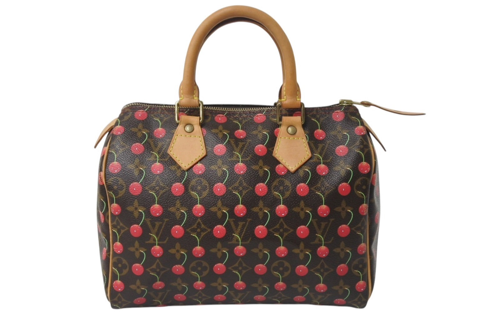 LOUIS VUITTON ルイヴィトン モノグラムチェリー スピーディ25