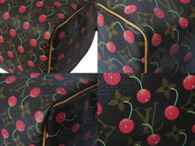 Load image into Gallery viewer, LOUIS VUITTON ルイヴィトン モノグラムチェリー スピーディ25 ハンドバッグ M95009 村上隆 ブラウン 美品 中古 4b000069