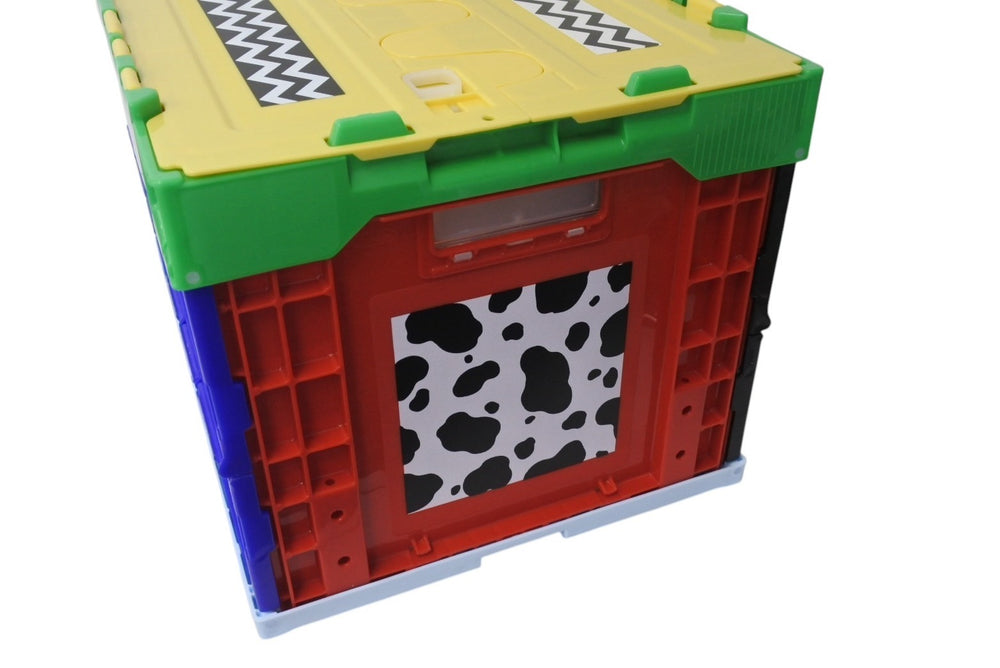 New and unused SAINT MICHAEL Saint Michael BOX/MULTI-1 Foldable storage box SM-HR8-0000-085-MULTI-1 Home goods Used 4b000705