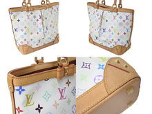 画像をギャラリービューアに読み込む, 極美品 LOUIS VUITTON ルイヴィトン シャーリーンMM トートバッグ M93212 モノグラム マルチカラー ホワイト 村上隆 中古 4b000066