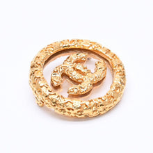 画像をギャラリービューアに読み込む, 極美品 CHANEL シャネル ココマーク ブローチ 重量約23.3g 93A刻印 GP メタル ゴールド ヴィンテージ 中古 4c069692