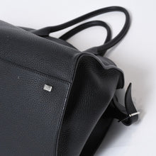 Load image into Gallery viewer, 極美品 THE ROW ザロウ W1255L133DTPL マルゴー Soft Margaux 15 ハンドバッグ ブラック レザー シルバー金具 中古 4c073472