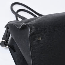 Load image into Gallery viewer, 極美品 THE ROW ザロウ W1255L133DTPL マルゴー Soft Margaux 15 ハンドバッグ ブラック レザー シルバー金具 中古 4c073472