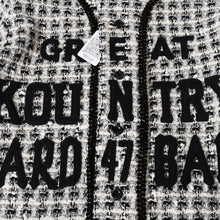 Load image into Gallery viewer, 新品未使用 KAPITAL キャピタル ファンシーツイード GREAT KOUNTRY ツイードベースボールシャツ K2410SS091 サイズ3 カラーホワイト 中古 4b013589
