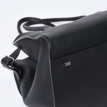 Load image into Gallery viewer, 極美品 THE ROW ザロウ W1255L133DTPL マルゴー Soft Margaux 15 ハンドバッグ ブラック レザー シルバー金具 中古 4c073472