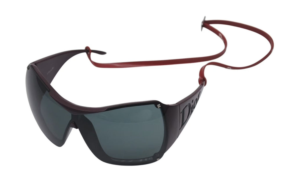 CHRISTIAN DIOR クリスチャンディオール サングラス OVERSHINE 1 01N95 ヴィンテージ ボルドー 美品 中古 4c073742