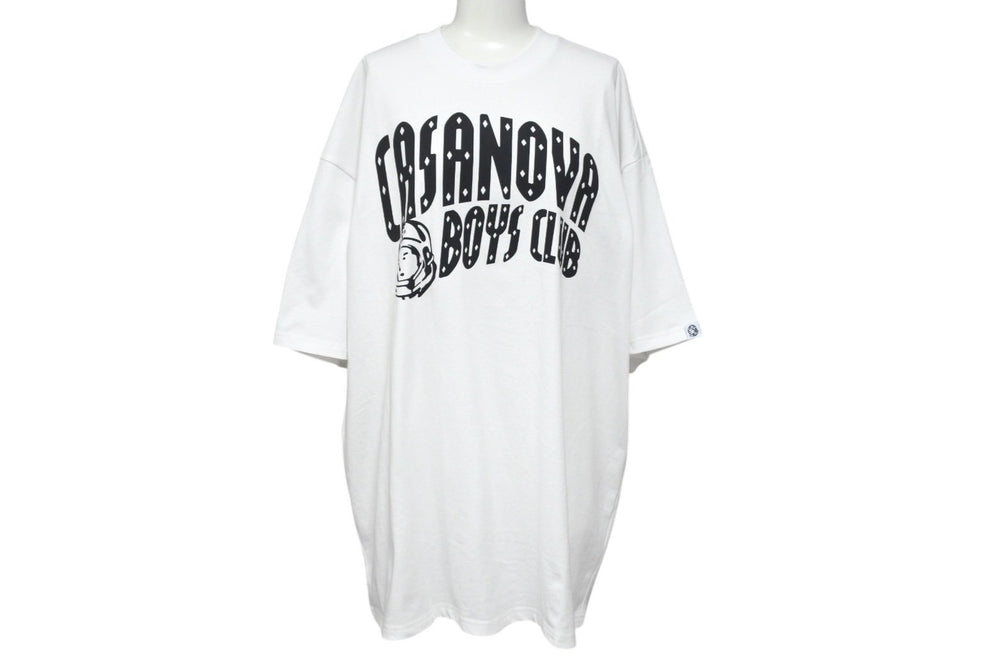 New and unused BILLIONAIREBOYSCLUB Billionaire Boys Club CASANOVABOYSCLUB Casanova Boys Club Short Sleeve T-shirt White Size XL