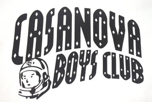 New and unused BILLIONAIREBOYSCLUB Billionaire Boys Club CASANOVABOYSCLUB Casanova Boys Club Short Sleeve T-shirt White Size XL