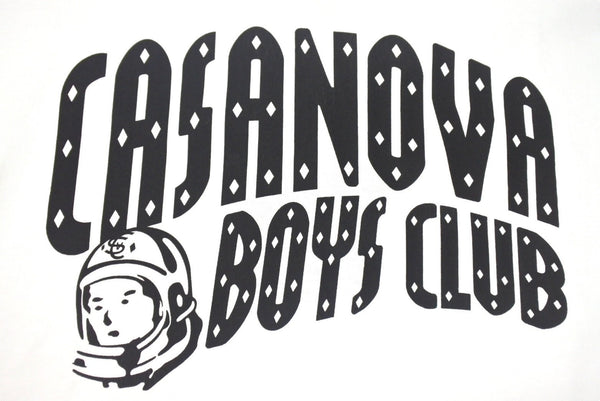New and unused BILLIONAIREBOYSCLUB Billionaire Boys Club CASANOVABOYSCLUB Casanova Boys Club Short Sleeve T-shirt White Size XL
