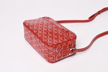Load image into Gallery viewer, GOYARD ゴヤール カップヴェールPM ショルダーバッグ レッド シルバー金具 PVC CAPVE2PMLTY02CL02P 美品 中古 4c013930