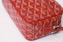 Load image into Gallery viewer, GOYARD ゴヤール カップヴェールPM ショルダーバッグ レッド シルバー金具 PVC CAPVE2PMLTY02CL02P 美品 中古 4c013930