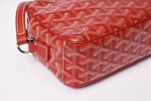 Load image into Gallery viewer, GOYARD ゴヤール カップヴェールPM ショルダーバッグ レッド シルバー金具 PVC CAPVE2PMLTY02CL02P 美品 中古 4c013930