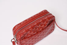 Load image into Gallery viewer, GOYARD ゴヤール カップヴェールPM ショルダーバッグ レッド シルバー金具 PVC CAPVE2PMLTY02CL02P 美品 中古 4c013930