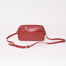 Load image into Gallery viewer, GOYARD ゴヤール カップヴェールPM ショルダーバッグ レッド シルバー金具 PVC CAPVE2PMLTY02CL02P 美品 中古 4c013930
