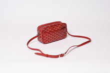 Load image into Gallery viewer, GOYARD ゴヤール カップヴェールPM ショルダーバッグ レッド シルバー金具 PVC CAPVE2PMLTY02CL02P 美品 中古 4c013930