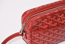 Load image into Gallery viewer, GOYARD ゴヤール カップヴェールPM ショルダーバッグ レッド シルバー金具 PVC CAPVE2PMLTY02CL02P 美品 中古 4c013930