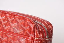 Load image into Gallery viewer, GOYARD ゴヤール カップヴェールPM ショルダーバッグ レッド シルバー金具 PVC CAPVE2PMLTY02CL02P 美品 中古 4c013930