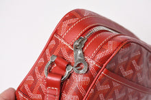 Load image into Gallery viewer, GOYARD ゴヤール カップヴェールPM ショルダーバッグ レッド シルバー金具 PVC CAPVE2PMLTY02CL02P 美品 中古 4c013930