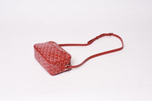 Load image into Gallery viewer, GOYARD ゴヤール カップヴェールPM ショルダーバッグ レッド シルバー金具 PVC CAPVE2PMLTY02CL02P 美品 中古 4c013930