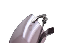 画像をギャラリービューアに読み込む, DOLCE&amp;GABBANA ドルチェ&amp;ガッバーナ リムレス サングラス メガネ ロゴ ラインストーン メタル パープル シルバー金具 美品 中古 4b001657