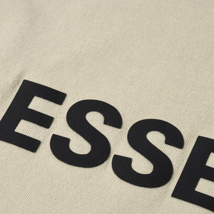 ESSENTIALS エッセンシャル FEAR OF GOD フィアオブゴッド ロゴ 半袖Tシャツ コットン アイボリー サイズXL 美品 中古 4a007429