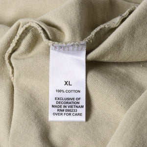 ESSENTIALS エッセンシャル FEAR OF GOD フィアオブゴッド ロゴ 半袖Tシャツ コットン アイボリー サイズXL 美品 中古 4a007429