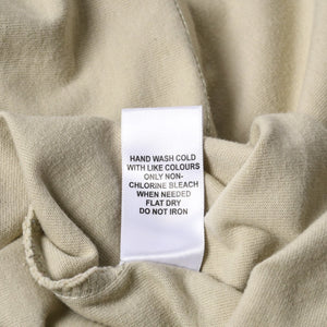 ESSENTIALS エッセンシャル FEAR OF GOD フィアオブゴッド ロゴ 半袖Tシャツ コットン アイボリー サイズXL 美品 中古 4a007429