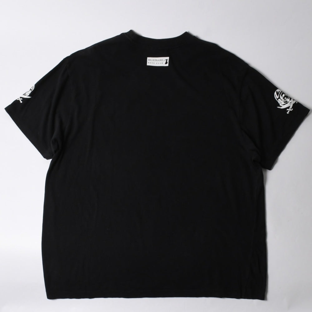 BILLIONAIREBOYSCLUB ビリオネアボーイズクラブ 半袖 Tシャツ ロゴ プリント サイズ3XL ブラック 4a007386