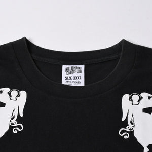 BILLIONAIREBOYSCLUB ビリオネアボーイズクラブ 半袖 Tシャツ ロゴ プリント サイズ3XL ブラック 4a007386
