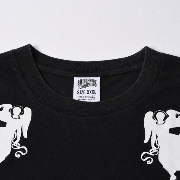 BILLIONAIREBOYSCLUB ビリオネアボーイズクラブ 半袖 Tシャツ ロゴ プリント サイズ3XL ブラック 4a007386