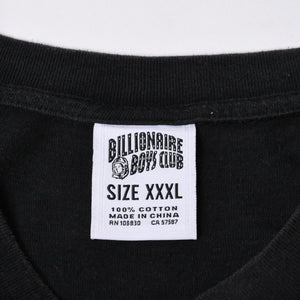 BILLIONAIREBOYSCLUB ビリオネアボーイズクラブ 半袖 Tシャツ ロゴ プリント サイズ3XL ブラック 4a007386