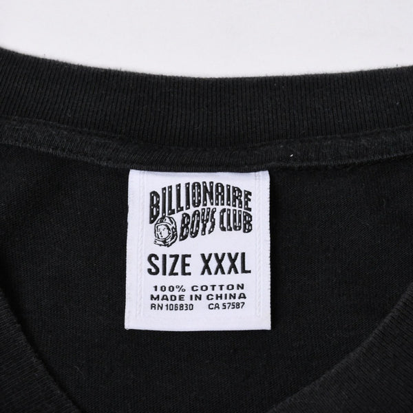 BILLIONAIREBOYSCLUB ビリオネアボーイズクラブ 半袖 Tシャツ ロゴ プリント サイズ3XL ブラック 4a007386