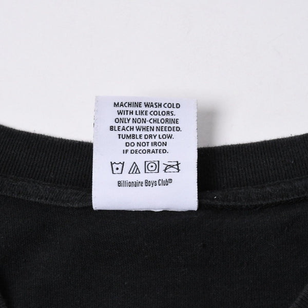 BILLIONAIREBOYSCLUB ビリオネアボーイズクラブ 半袖 Tシャツ ロゴ プリント サイズ3XL ブラック 4a007386