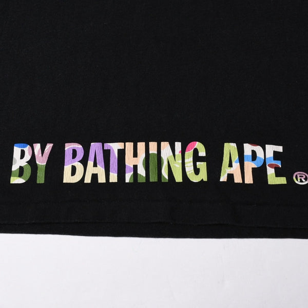 A BATHING APE アベイシングエイプ BAPE ベイプ 半袖 Tシャツ マルチカモ柄 サイズ3XLブラック 美品 中古 4a007403