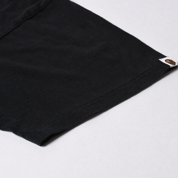 A BATHING APE アベイシングエイプ BAPE ベイプ 半袖 Tシャツ マルチカモ柄 サイズ3XLブラック 美品 中古 4a007403