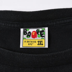 A BATHING APE アベイシングエイプ BAPE ベイプ 半袖 Tシャツ マルチカモ柄 サイズ3XLブラック 美品 中古 4a007403