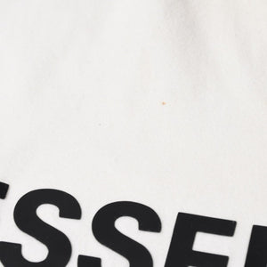 ESSENTIALS エッセンシャル FEAR OF GOD フィアオブゴッド ロゴ 半袖Tシャツ コットン ホワイト ブラック サイズXL 良品 中古 4a007428