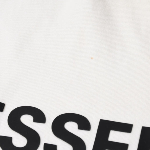 ESSENTIALS エッセンシャル FEAR OF GOD フィアオブゴッド ロゴ 半袖Tシャツ コットン ホワイト ブラック サイズXL 良品 中古 4a007428