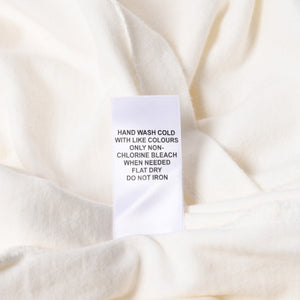 ESSENTIALS エッセンシャル FEAR OF GOD フィアオブゴッド ロゴ 半袖Tシャツ コットン ホワイト ブラック サイズXL 良品 中古 4a007428