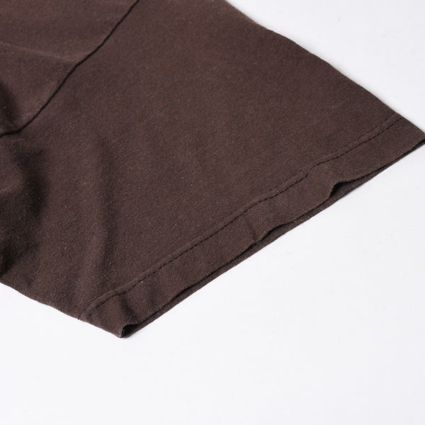 THE HUNDREDS ザ ハンドレッズ 半袖 Tシャツ サイズ3XL プリント ブラウン コットン 美品 中古 4a007397