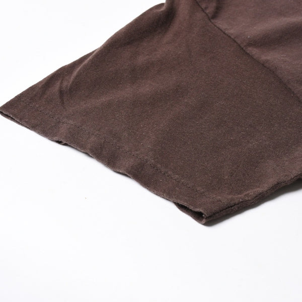 THE HUNDREDS ザ ハンドレッズ 半袖 Tシャツ サイズ3XL プリント ブラウン コットン 美品 中古 4a007397