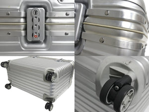 RIMOWA リモワ オリジナル パイロットケース キャリーケース アルミニウム ポリエステル プラスチック シルバー 良品 中古 4c048494