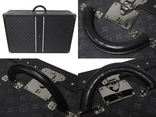 Load image into Gallery viewer, 極美品 LOUIS VUITTON × FRAGMENT ルイヴィトン フラグメント トランク アルゼール80 モノグラム エクリプス ブラック PVC レザー 藤原ヒロシ 中古 4c053246