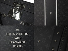 Load image into Gallery viewer, 極美品 LOUIS VUITTON × FRAGMENT ルイヴィトン フラグメント トランク アルゼール80 モノグラム エクリプス ブラック PVC レザー 藤原ヒロシ 中古 4c053246