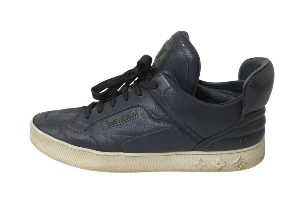 LOUIS VUITTON KANYEWEST Kanye West Dons 09AW Leather Sneakers Gray Size 8 1/2 Good Used 4c053329